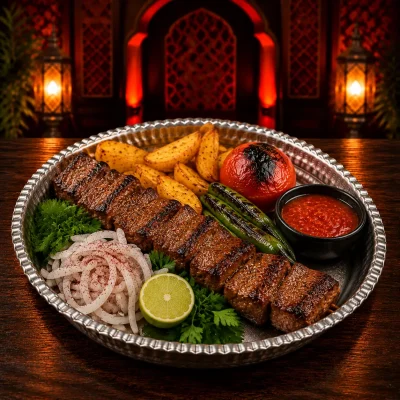 خوراک کباب چنجه