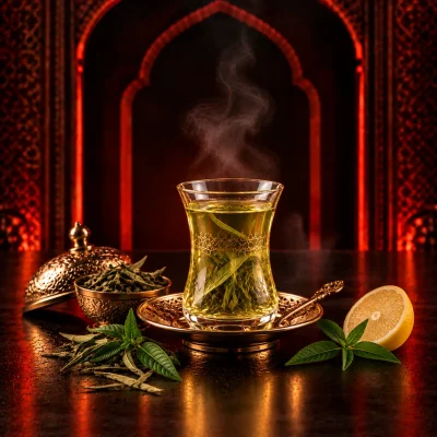 دمنوش به‌لیمو