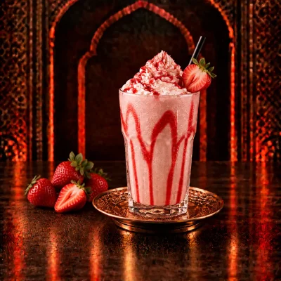 شیک توت فرنگی