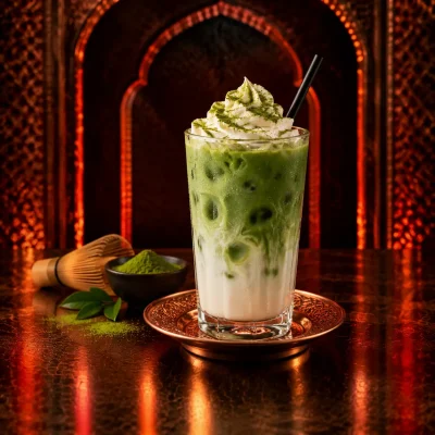 آیس ماچا لاته